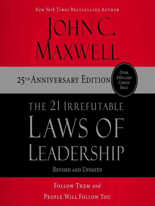 Couverture de The 21 Irrefutable Laws of Leadership 25th Anniversary